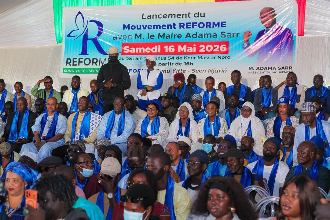 Lancement officiel du Mouvement RÉFORME à Keur Massar